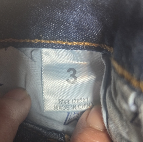 PEOPLE LIBERATION JEANS,SZ 3. - Picture 6 of 8